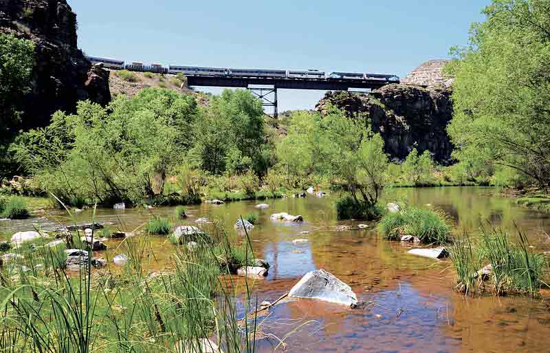 Banks of Verde River from Train - Photo Credit Verde Canyon Railroad flickr