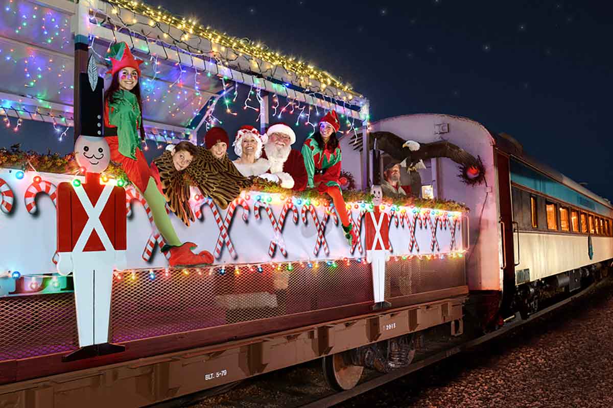 Train Rides with Santa AZ - Magical Christmas Journey - Photo Credit Verde Canyon Railroad flickr